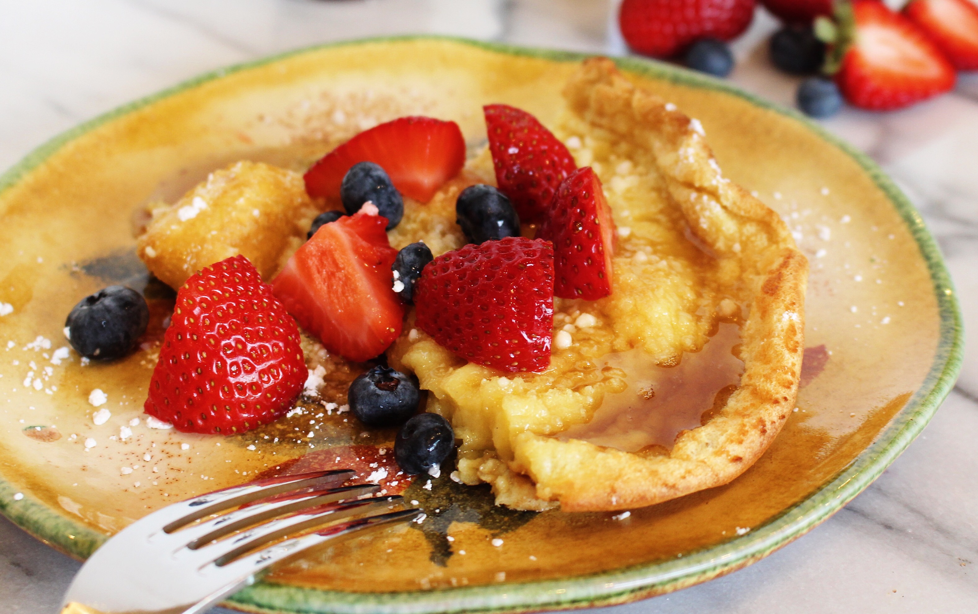 Sunday Morning Puff Pancakes