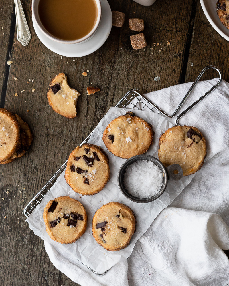 Alison Roman's Chocolate Chunk Shortbread Cookies