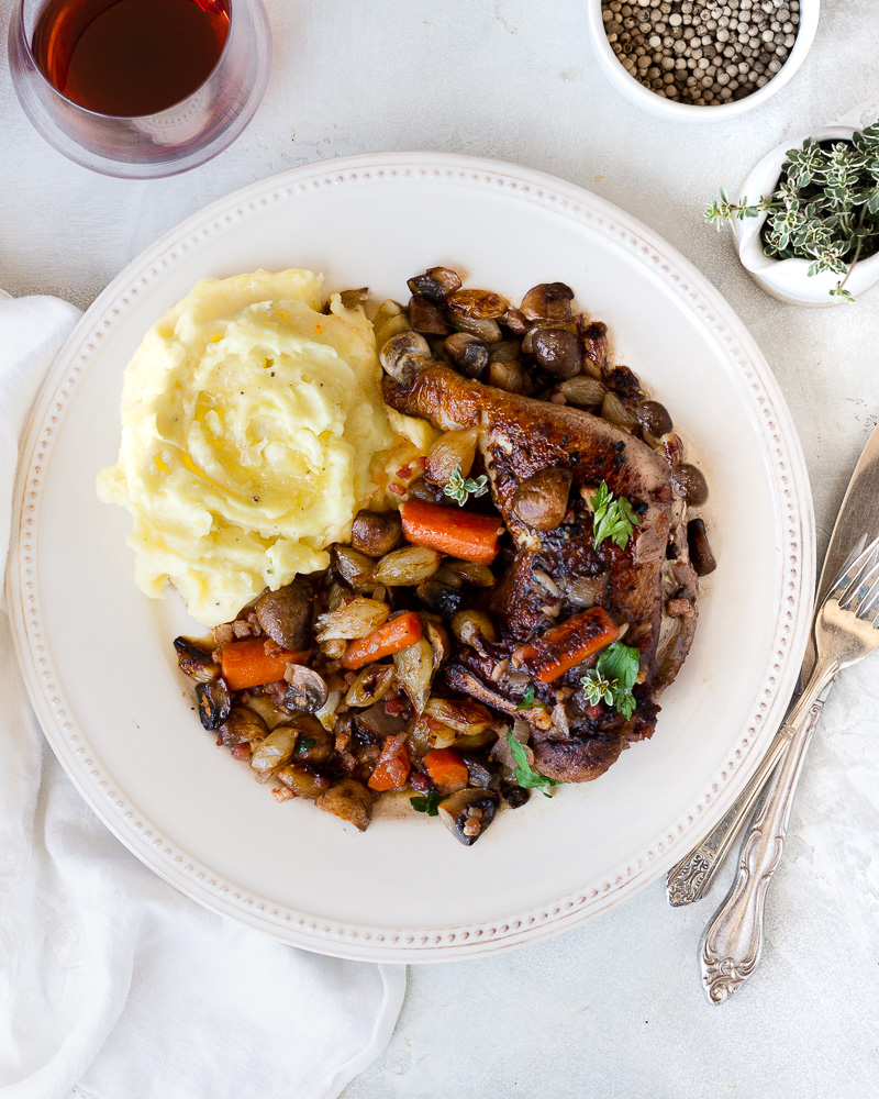 Easy Instant Pot Coq Au Vin
