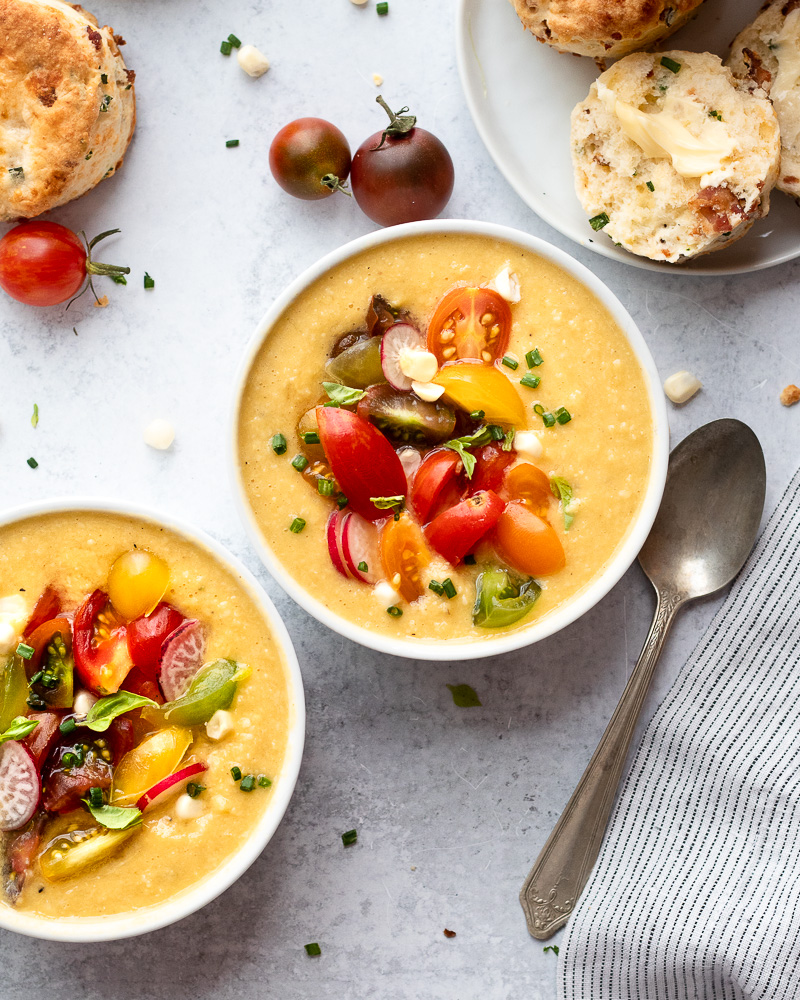 The Easiest Summer Corn Soup