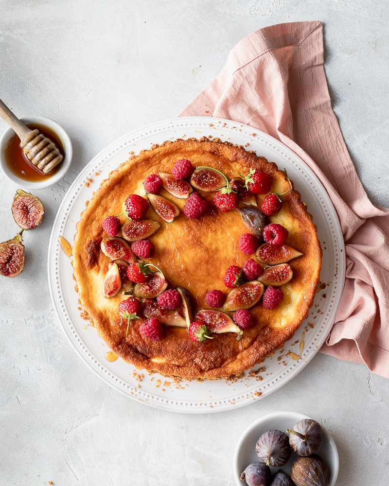 Easy Rustic Goat Cheese Tarte Au Fromage