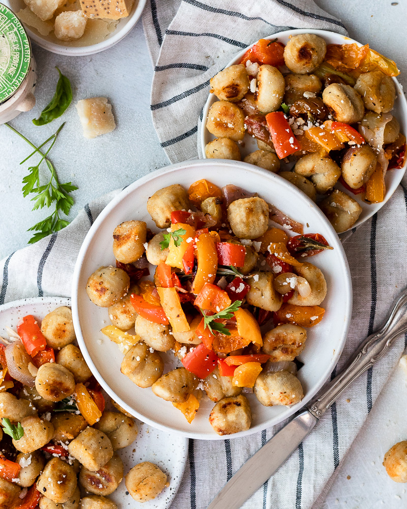 Quick & Easy Sheet Pan Veggie Gnocchi