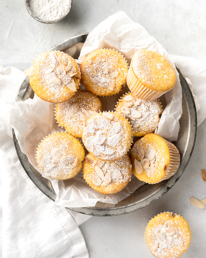 Easy Olive Oil Muffins with Citrus and Almonds