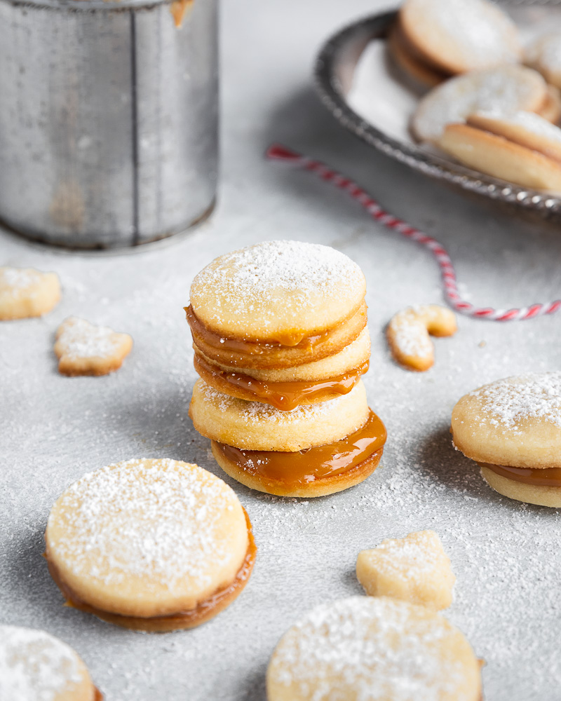 Dulce de Leche Cookies {Alfajores}