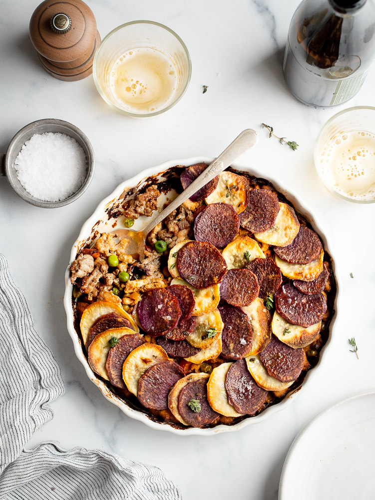 Yummiest Turkey Sweet Potato Shepherd's Pie